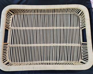 Woven Rattan Tray