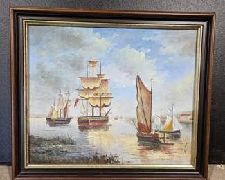 Nautical Ship Painting