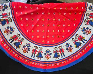 Kolf Austria Folk Art Tablecloth
