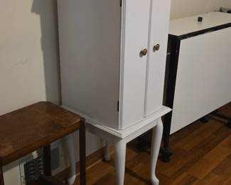 White Craft Storage Cabinet third image