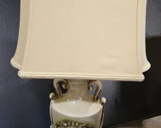 Capodimonte Style Floral Lamp