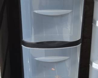 Plastic Drawer Storage Unit