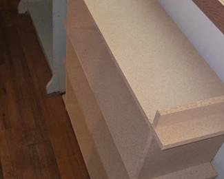 Particle Board Tier Shelf Unit second image