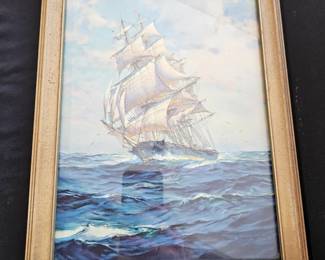 Frank Vilha Sailing Ship Print