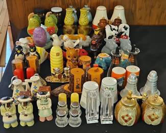 Assorted Salt and Pepper Shakers