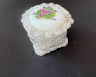 Floral Trinket Box