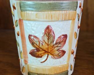 Autumn Leaf Planter Votive