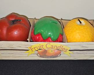 Fruit Candles Set