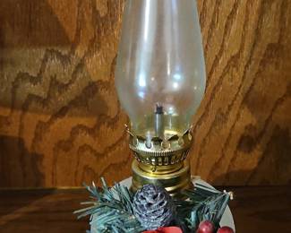 Christmas Oil Lamp