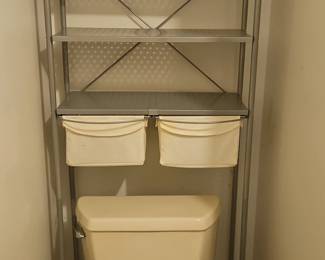 Over the Toilet Storage Rack with Bins