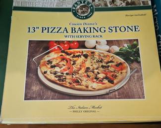 Fantes Cousin Dianas Pizza Stone Set
