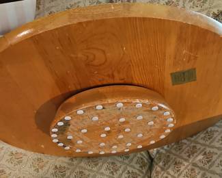 Hand Painted Wooden Lazy Susan second image