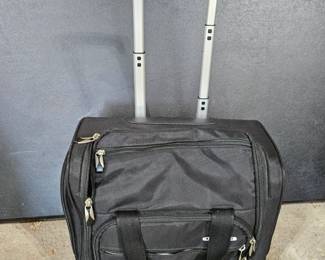 Black Rolling Laptop Bag