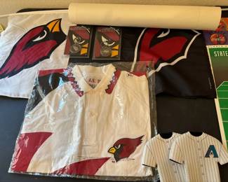 Cardinals Shirt, Flags, Keychains,