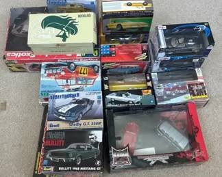 Vintage Toy Car Collection Revell Model Kids