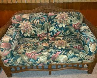Rattan Couch