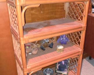 Rattan Bookshelf