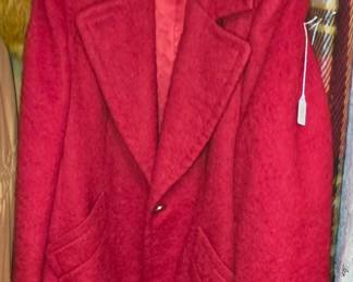Red Whool Jacket