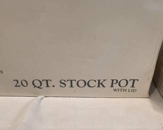 All-Clad Stainless Steel 20-Quart Stock Pot with Lid