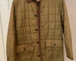 Lauren Ralph Lauren Quilted Field Jacket with Corduroy Trim