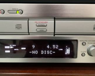 Sony RCD-W2000ES 5-Disc CD Changer & Recorder - excellent condition / works great