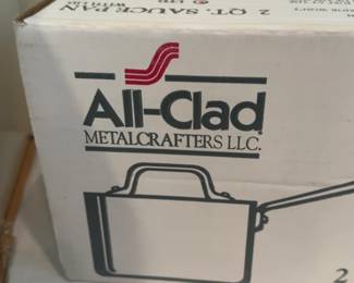All-Clad 2-Quart Sauce Pan with Lid