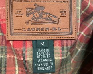Lauren Ralph Lauren Quilted Field Jacket with Corduroy Trim