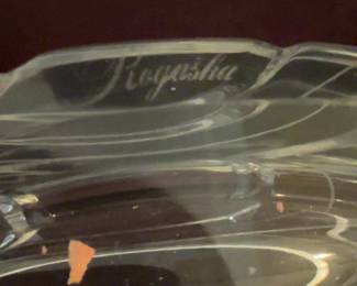 Rogaska Cut Crystal Decorative Bowl