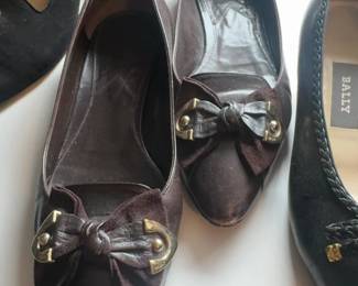 (6 1/2)Various Bally Women's Flats and Loafers-priced indiv.