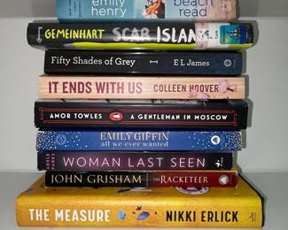 Collection of Contemporary Fiction and Thriller Novels
