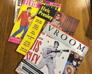Elvis Presley Magazine and Catalog Lot
