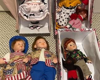 Ginny and Madame Alexander Dolls
