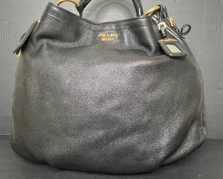 Prada Vitello Daino Hobo Bag