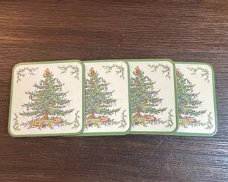 Spode "Christmas Tree" Coasters