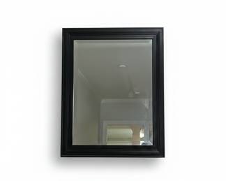 Crate Barrel Black Framed Wall Mirror
