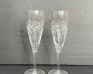 Tiffany & Co. Crystal Flutes