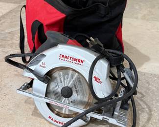 Craftsman Professional 15 Amp Magnesium Circular Saw with LaserTrac