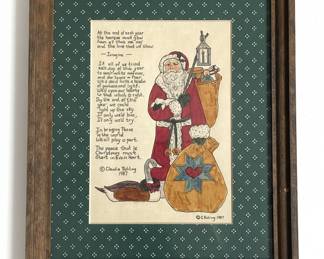 Claudia Rohling "Imagine" Framed Christmas Art Print