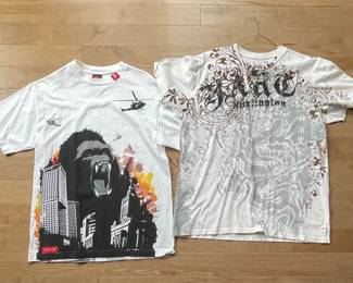 Graphic T-Shirts (Gorilla Cityscape & Hart & Huntington) Vtg