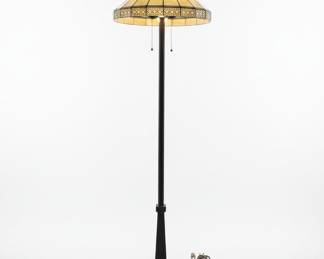 Tiffany Style Stained Glass Floor Lamp
