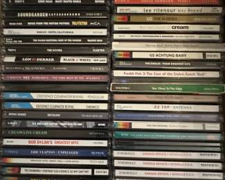 Assorted Music CDs Collection - Rock, Pop, Blues, Soundtracks, and More