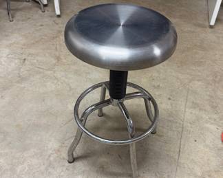 Seville Classics Stainless Steel Adjustable Work Stool