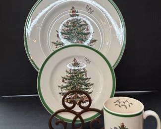 Spode Christmas Tree Dinnerware