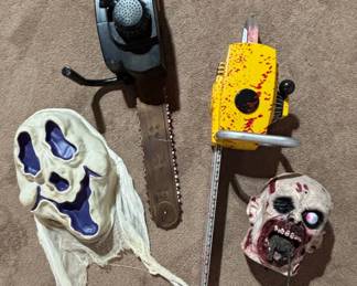 Halloween Props: Chainsaws and Masks