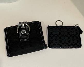 Coach Soho Signature C Buckle Wallet and Card Holder