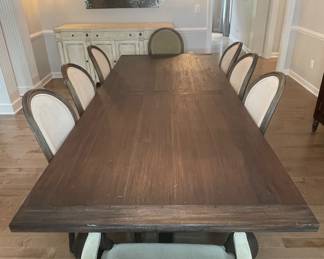 Restoration Hardware Monastery Dining Table and Chairs