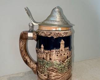 Original Arnart Creation Japan Beer Stein with Castle Motif
