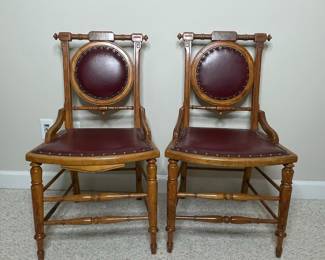 Antique Victorian Style Side Chairs