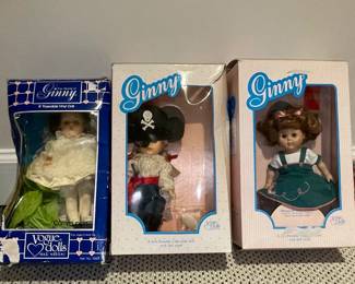 Vogue Ginny Dolls Communion, Pirate, and Green Dress