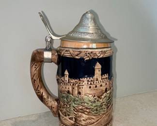Original Arnart Creation Japan Beer Stein with Castle Motif